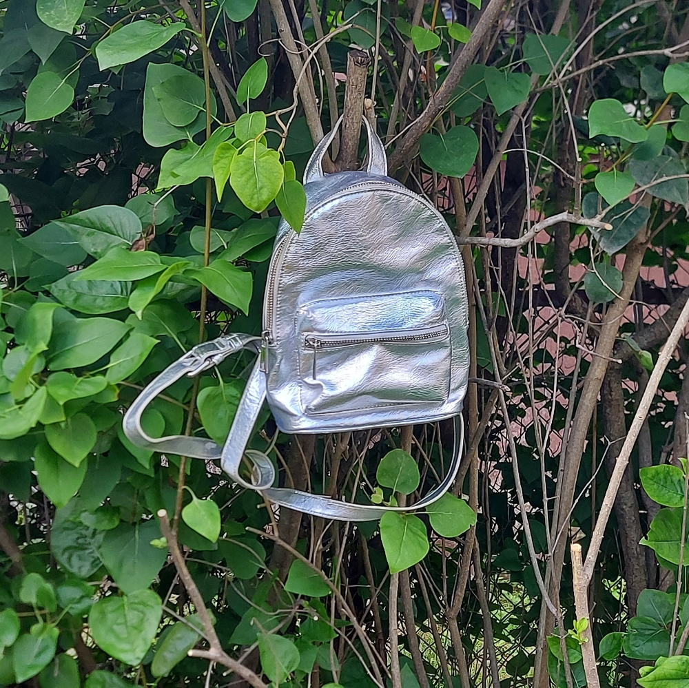 Holographic Mini Backpack